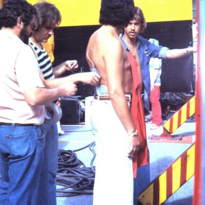 Engelbert H. getting ready for the Show