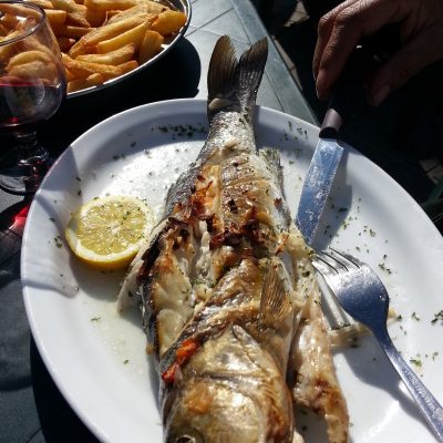 Mallorca had some of the best fish dishes I have had!
Straight out of the boat right next to the restaurant!