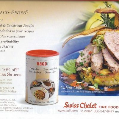 Swiss Chalet Food Inc.