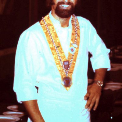 Induction to the Chaine des Rôtisseurs as the youngest member ever inducted in Miami Beach