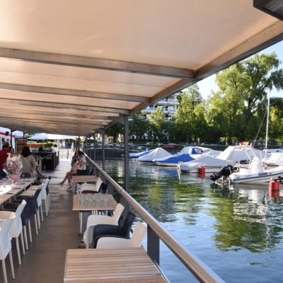 The Pier at Trinity Boat