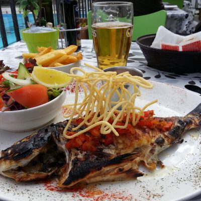 Fried Fish straight of the boat