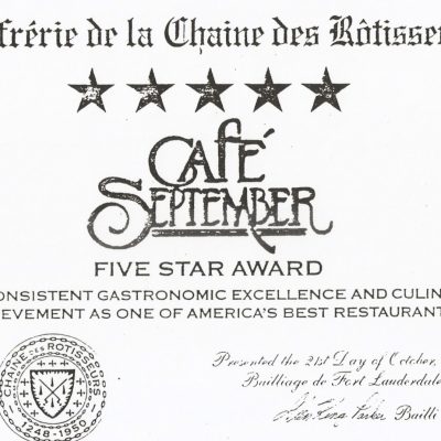 5 Star Award