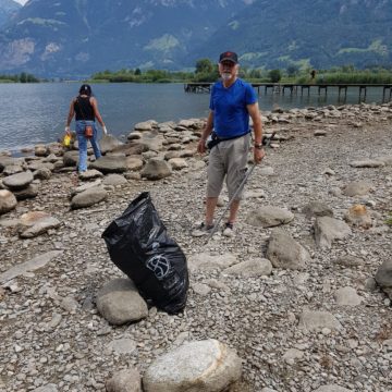 First URI Lake Cleanup Compleated!