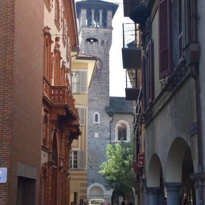 One of the many alleys with quaint little shops