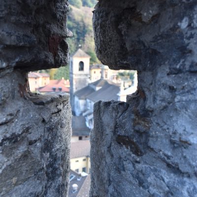  A shot through the fortified wall