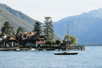 The Impressive Auberge du Père Bise, Lake Annecy, France