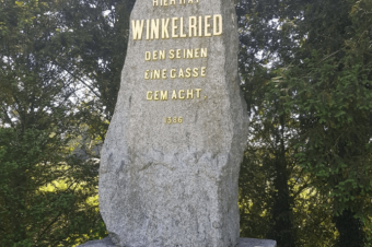 Shocking Battle of Sempach in 1368, Switzerland