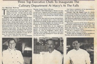 Macy’s Kick-Ass Inauguration at the Falls, South Florida