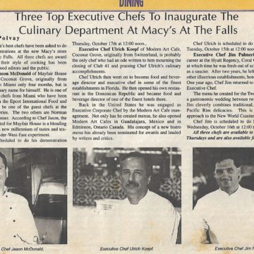 Macy’s Kick-Ass Inauguration at the Falls, South Florida