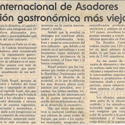 Inoguration in the Dom. Rep.