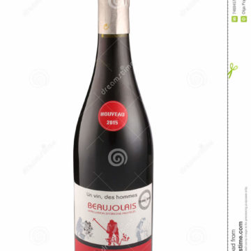 The “Beaujolais Nouveau” is ready to be uncorked.