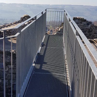 The viewing platform on top