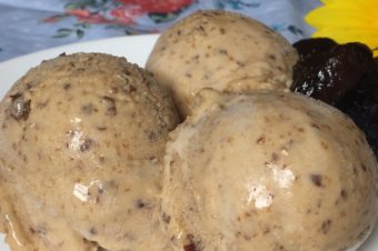 Prune-Armagnac Ice-Cream