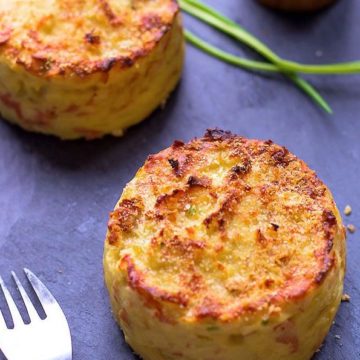 Succulent Potato – Bacon Flan