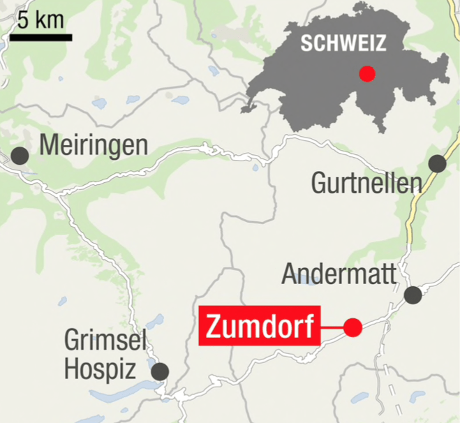 Location of Zum dorf