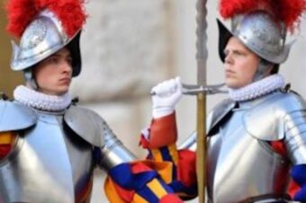 Swiss Federal President as guest at the swearing-in ceremony