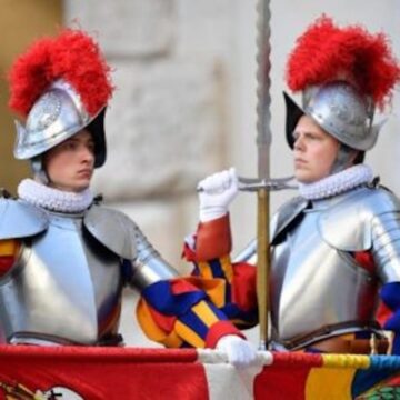 Swiss Federal President as guest at the swearing-in ceremony