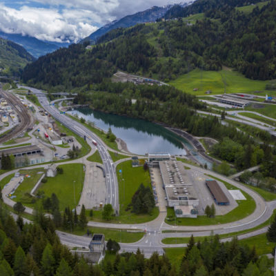 Aaerial view of location